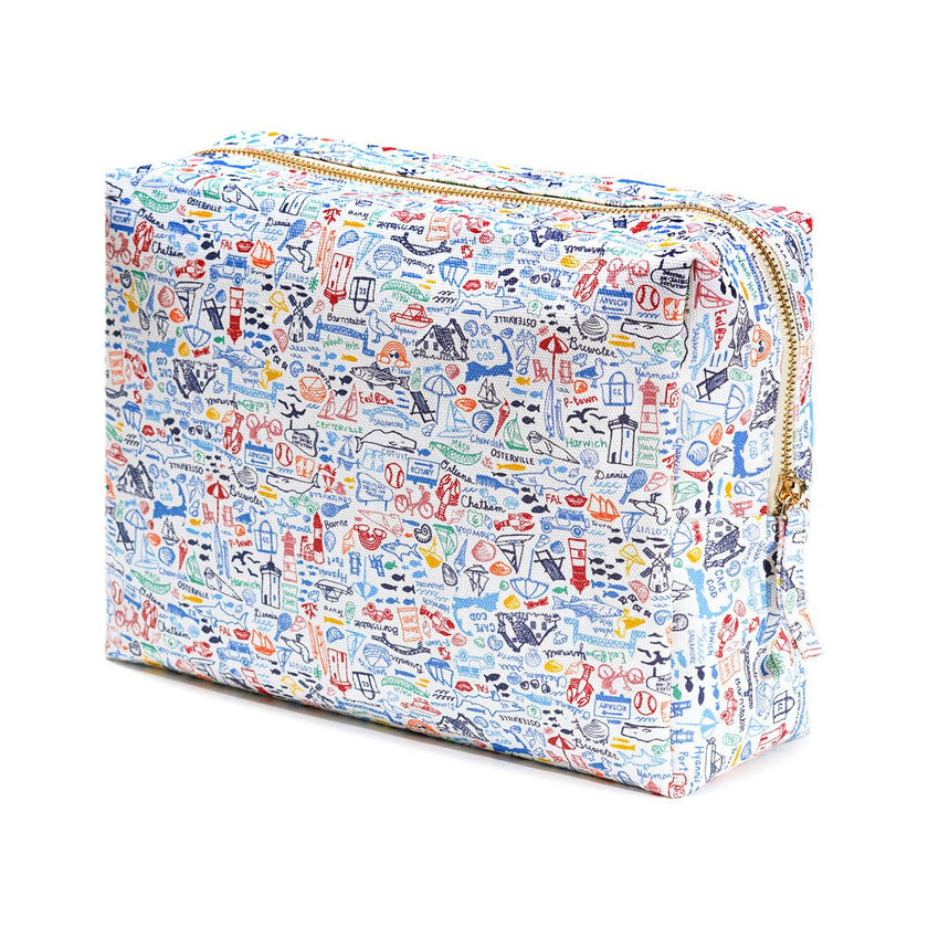 Cape Cod Large Travel Pouch