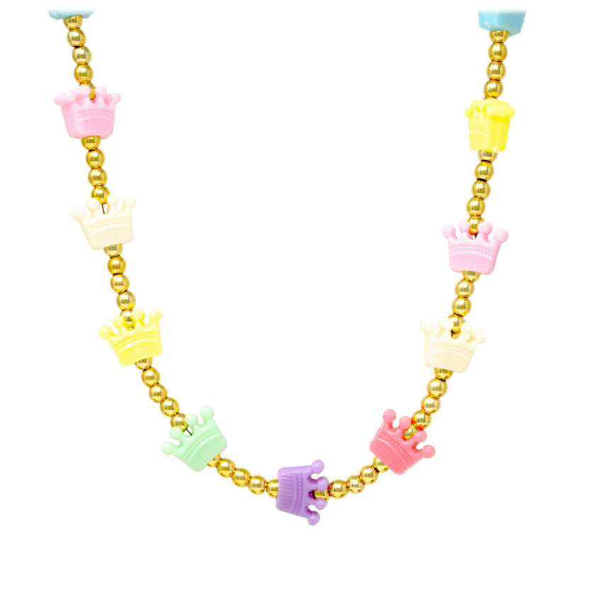 Crown Bead Necklace