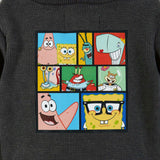 SpongeBob SquarePants™ x Andy & Evan® | Kids (2-12) Stone-Washed Hooded Waffle Tee
