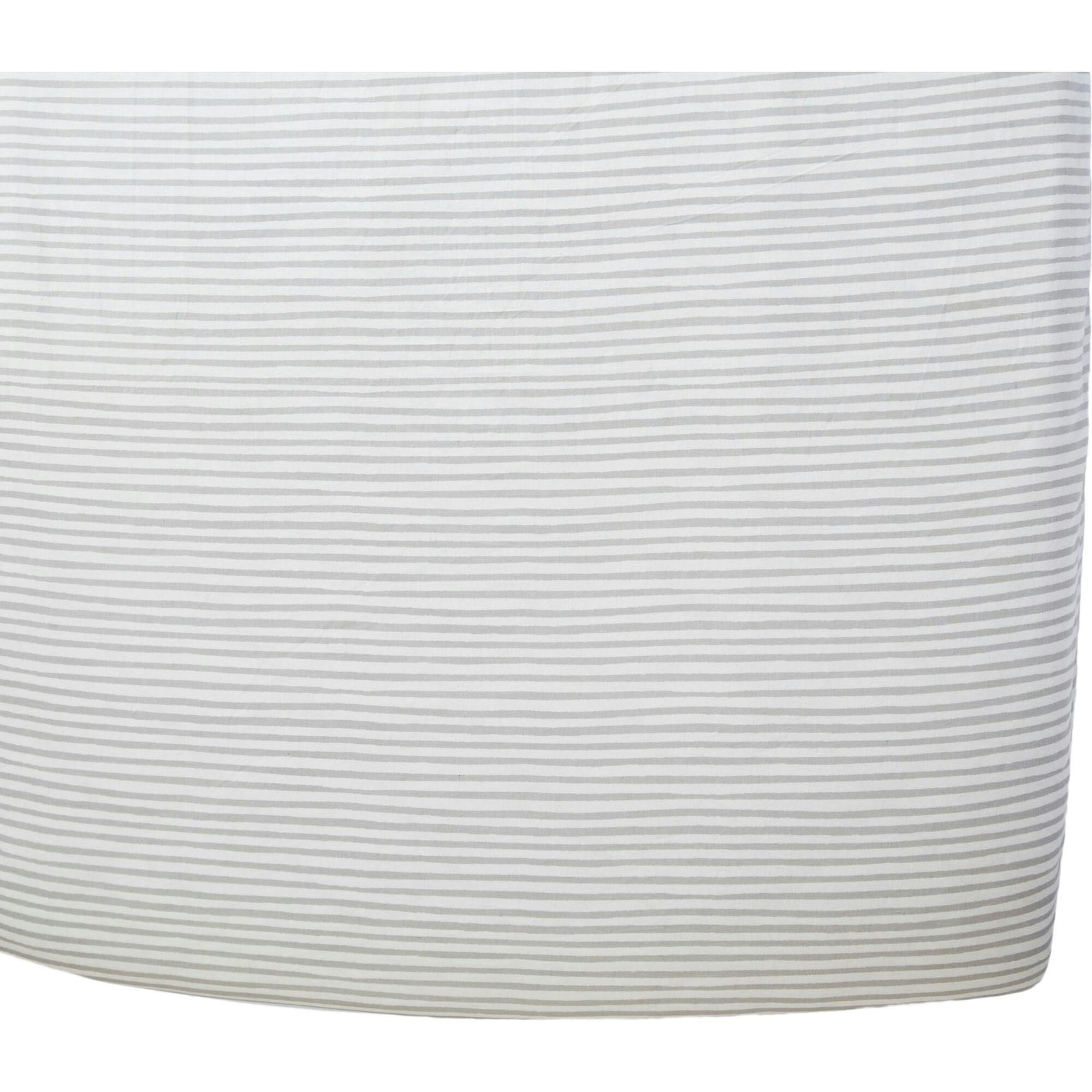 Stripes Away Organic Crib Sheet