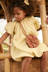 Dilan Dress | Lime Yellow
