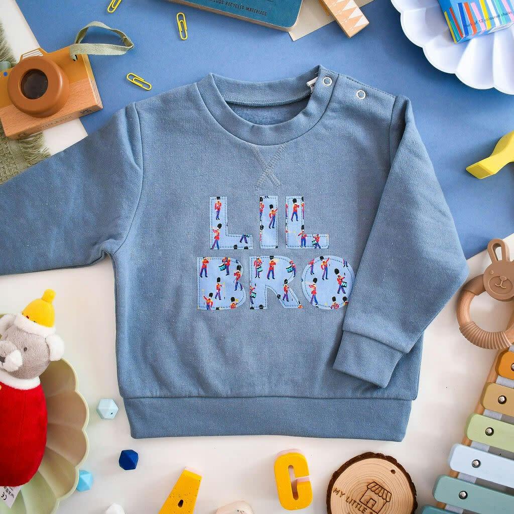 Liberty of London Lil Bro Jumper, Blue