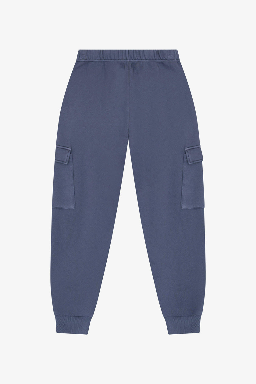 Tenly Cotton Fleece Cargo Jogger Pant