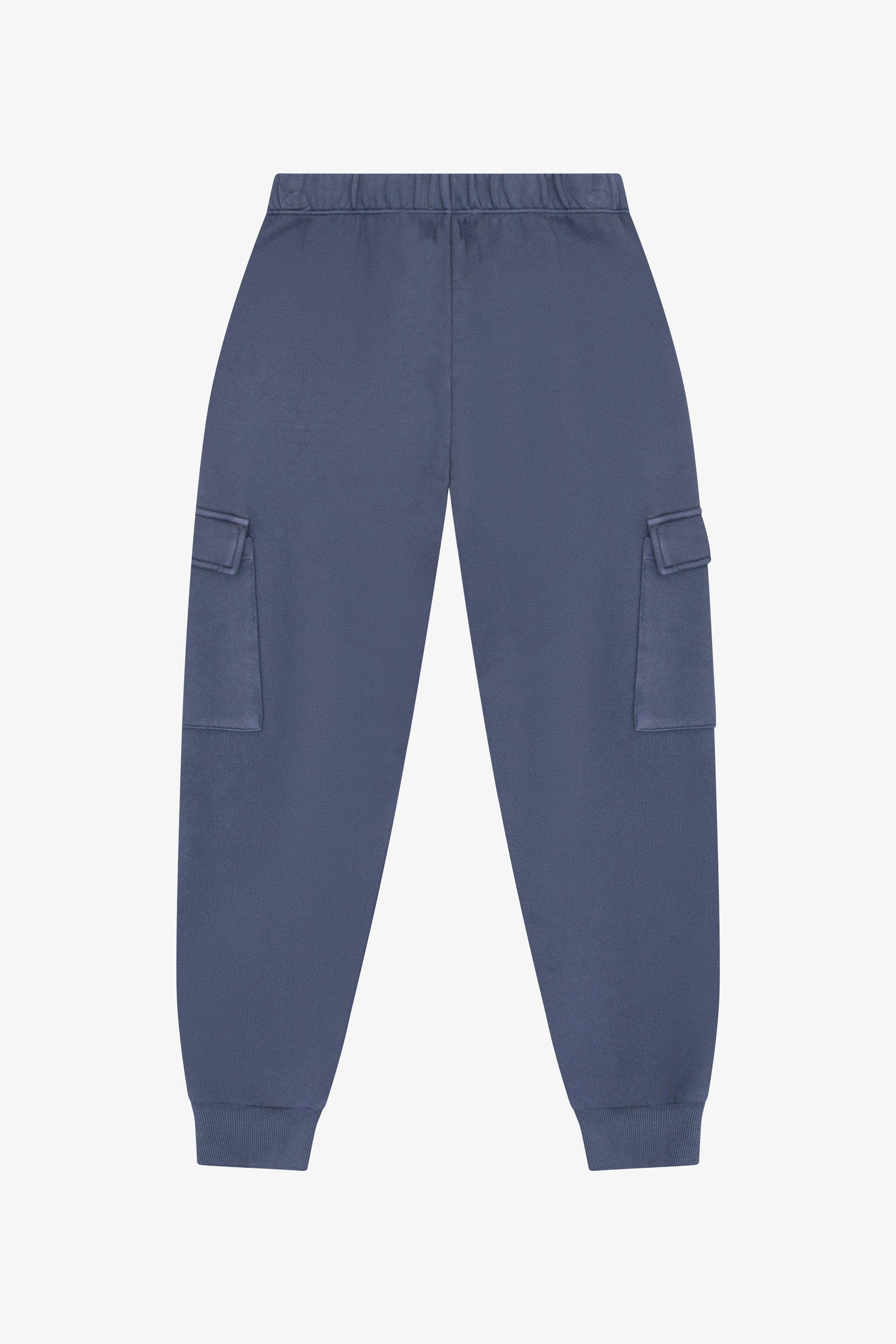 Tenly Cotton Fleece Cargo Jogger Pant