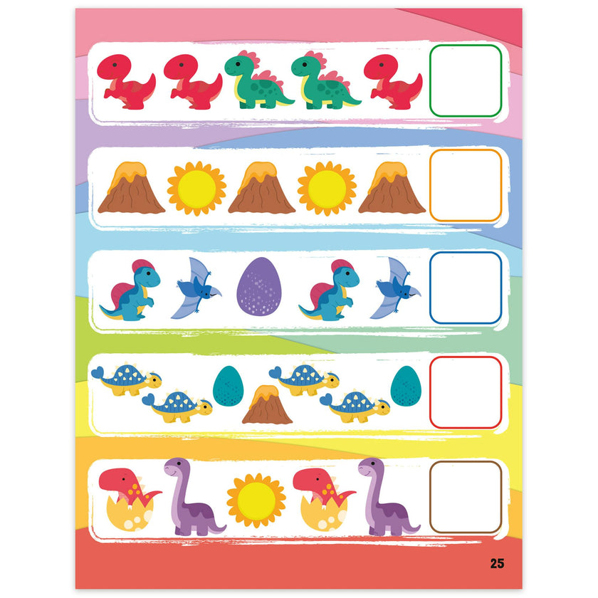 Scratch & Glitter Activity Book: Dinosaurs