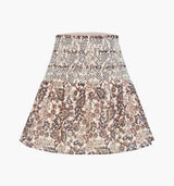 The Brixley Nap Skirt -  Chedworth Paisley Brown