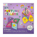 DIY Fortune Tellers Activity Kit - 24 Designs - 2 Sticker Sheets