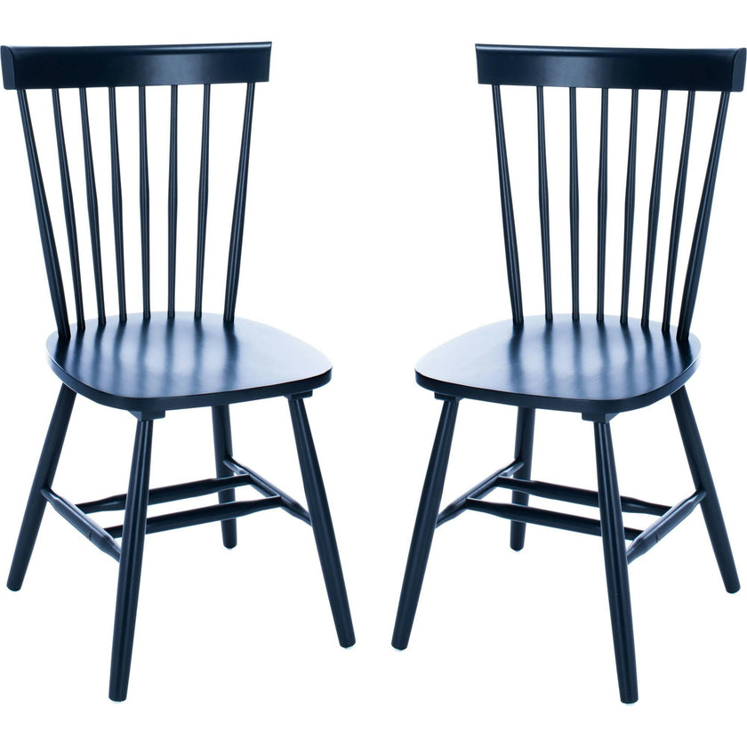 Set of 2 Parker Spindle Accent Chairs