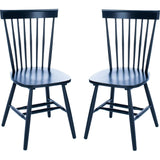 Set of 2 Parker Spindle Accent Chairs