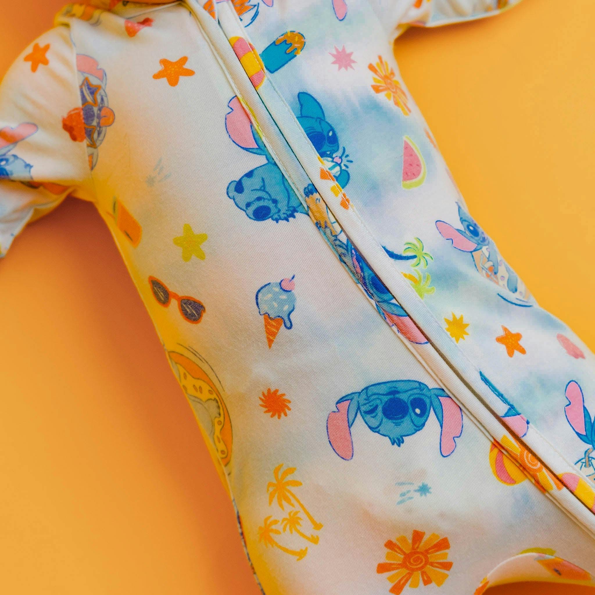Zip-Up Footie Pajama - Disney Stitch Dreamsicles