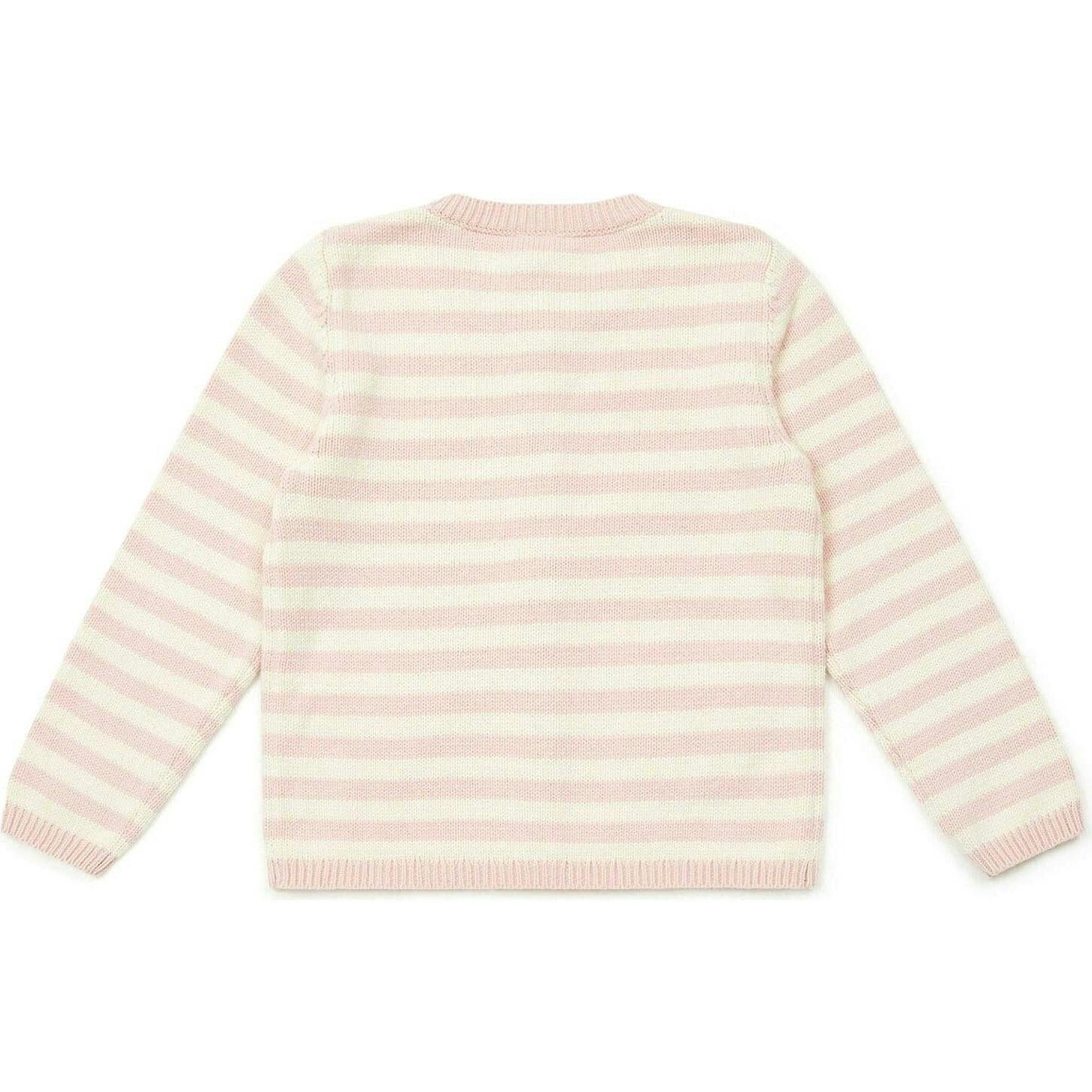 BONTON Madeleine Rose Heart Pocket Cardigan