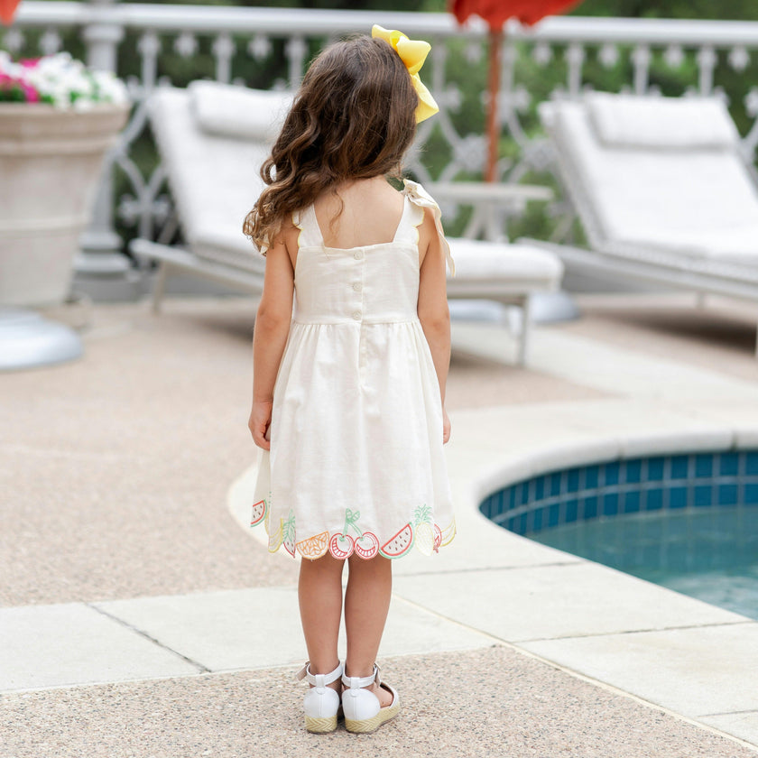 Margot Girl Dress - Fruit
