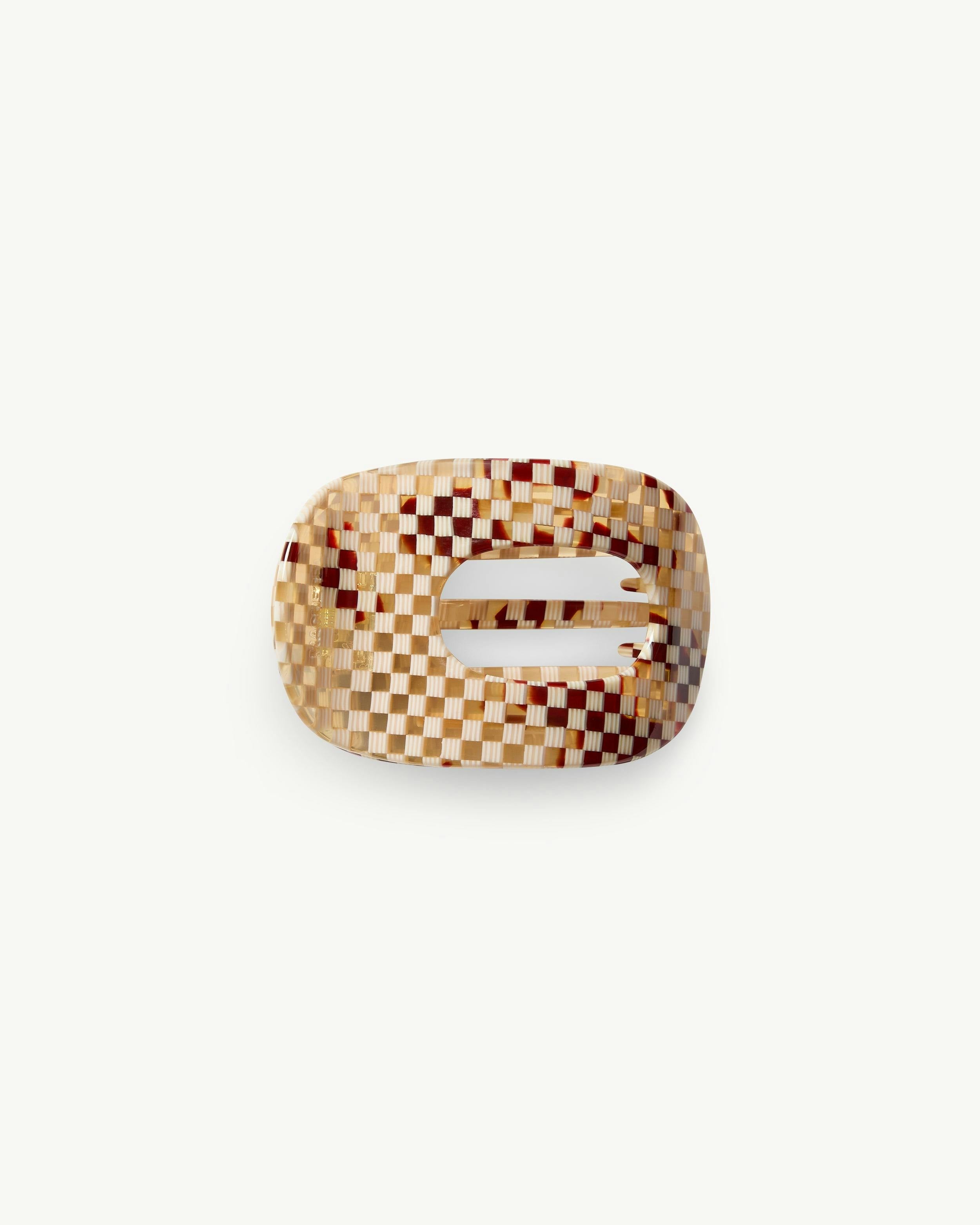 Yoga Claw in Tortoise Checker