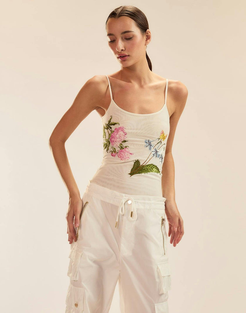Wildflower Embroidered Cami