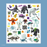 Panorama Sticker Book: Schleich Eldrador Creatures