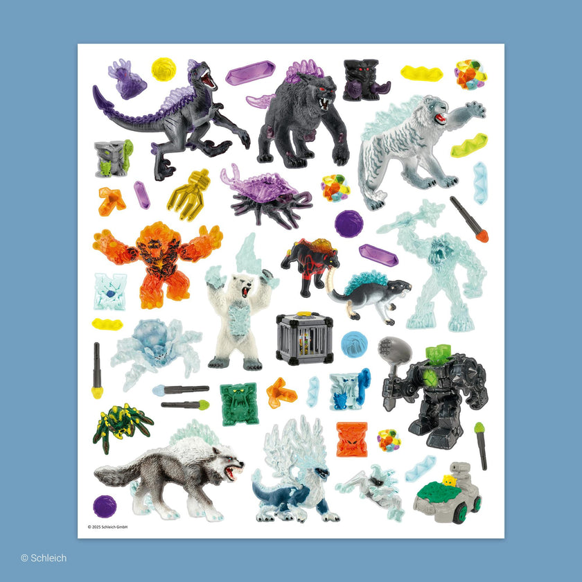 Panorama Sticker Book: Schleich Eldrador Creatures