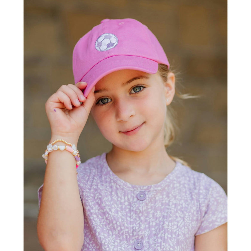 Soccer Bow Baseball Hat (Youth)
