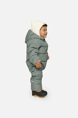 Baby Cloud One Piece Snowsuit Adapted For Car Seats Sage Green