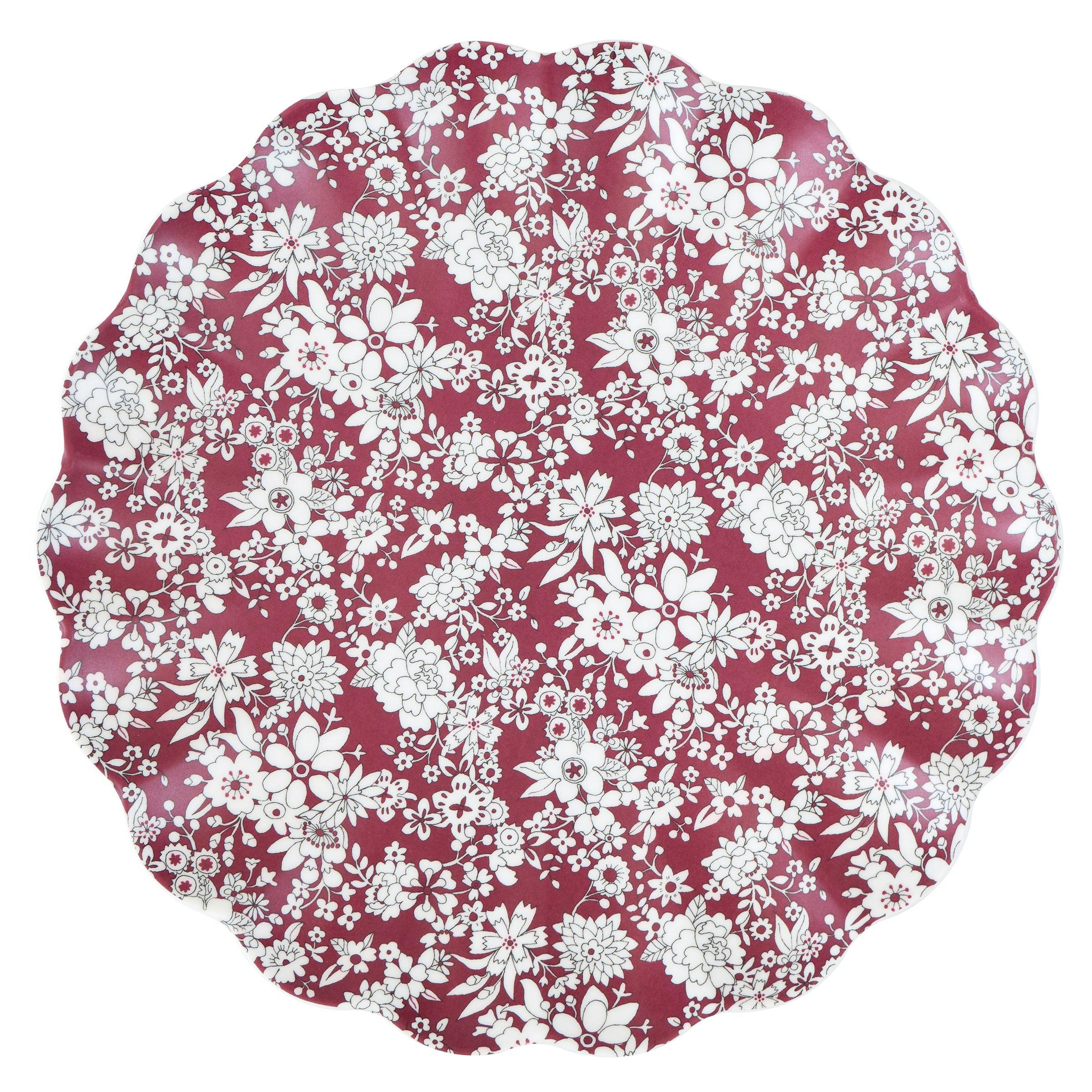 Meri Meri x Liberty Rustic Hues Reusable Large Plates