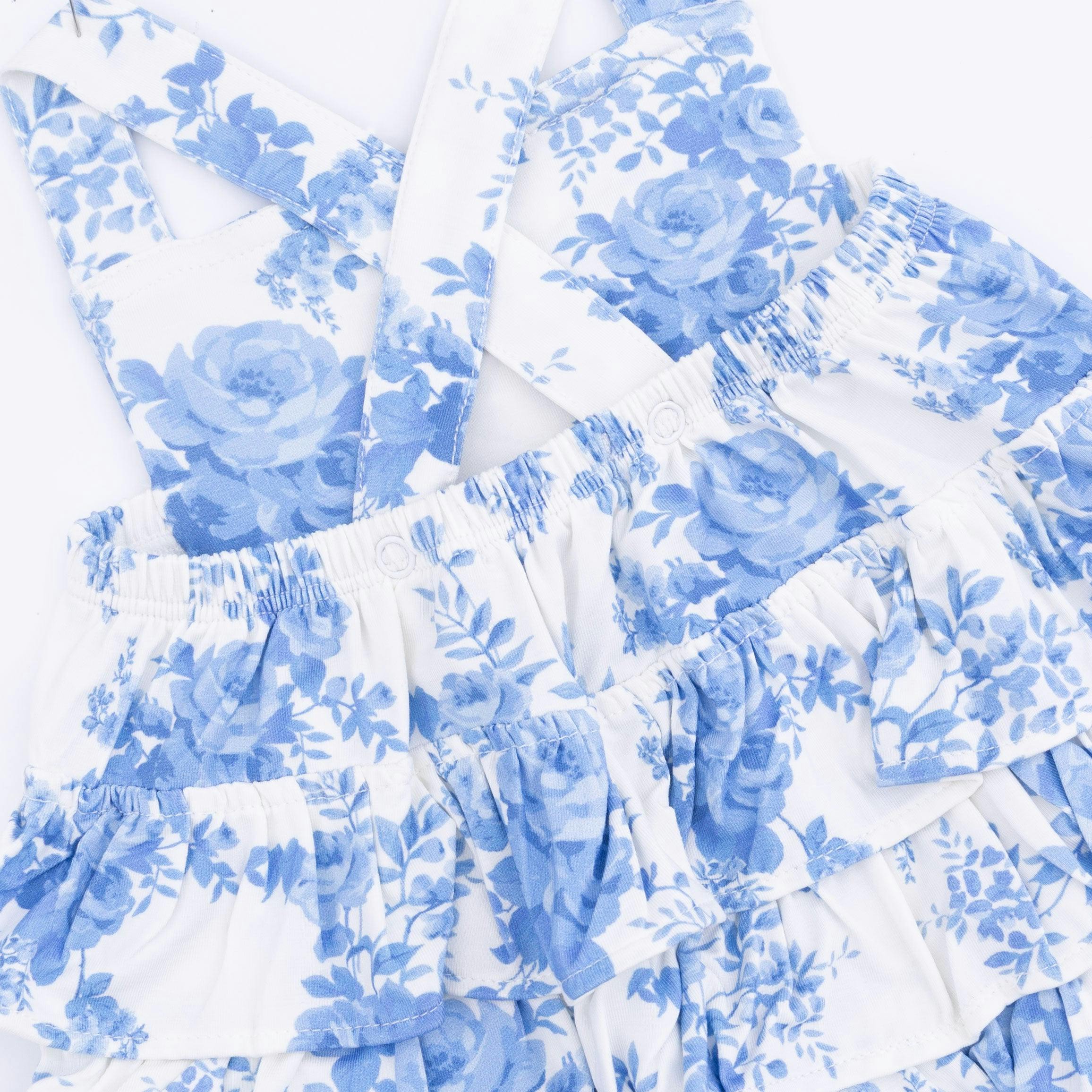 Dream Cottage Floral - Ruffle Sunsuit