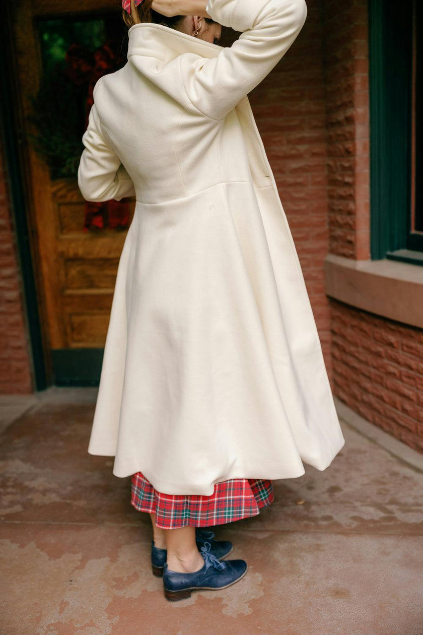 Della Coat in Cream
