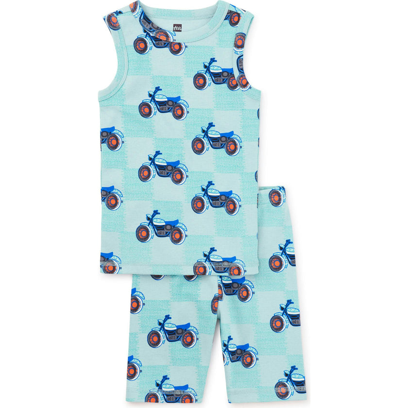 Summer Nights Tank Pajama Set, Multi