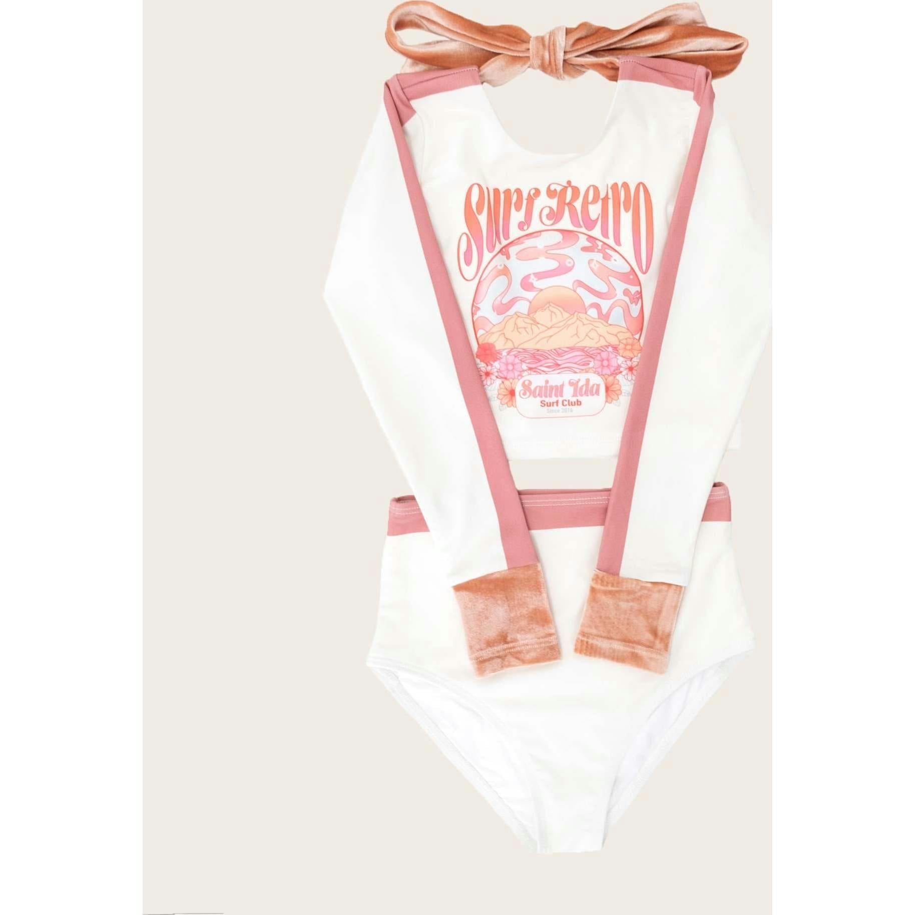 Naples Surf Retro Two Piece Long Sleeve