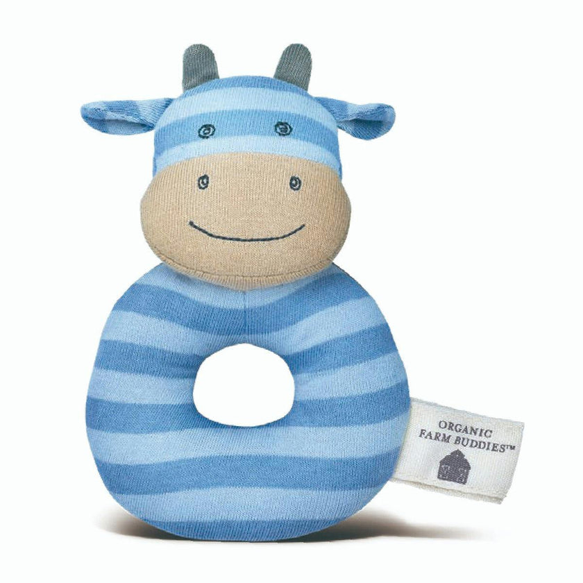 Mr. Moo - Teething Rattle