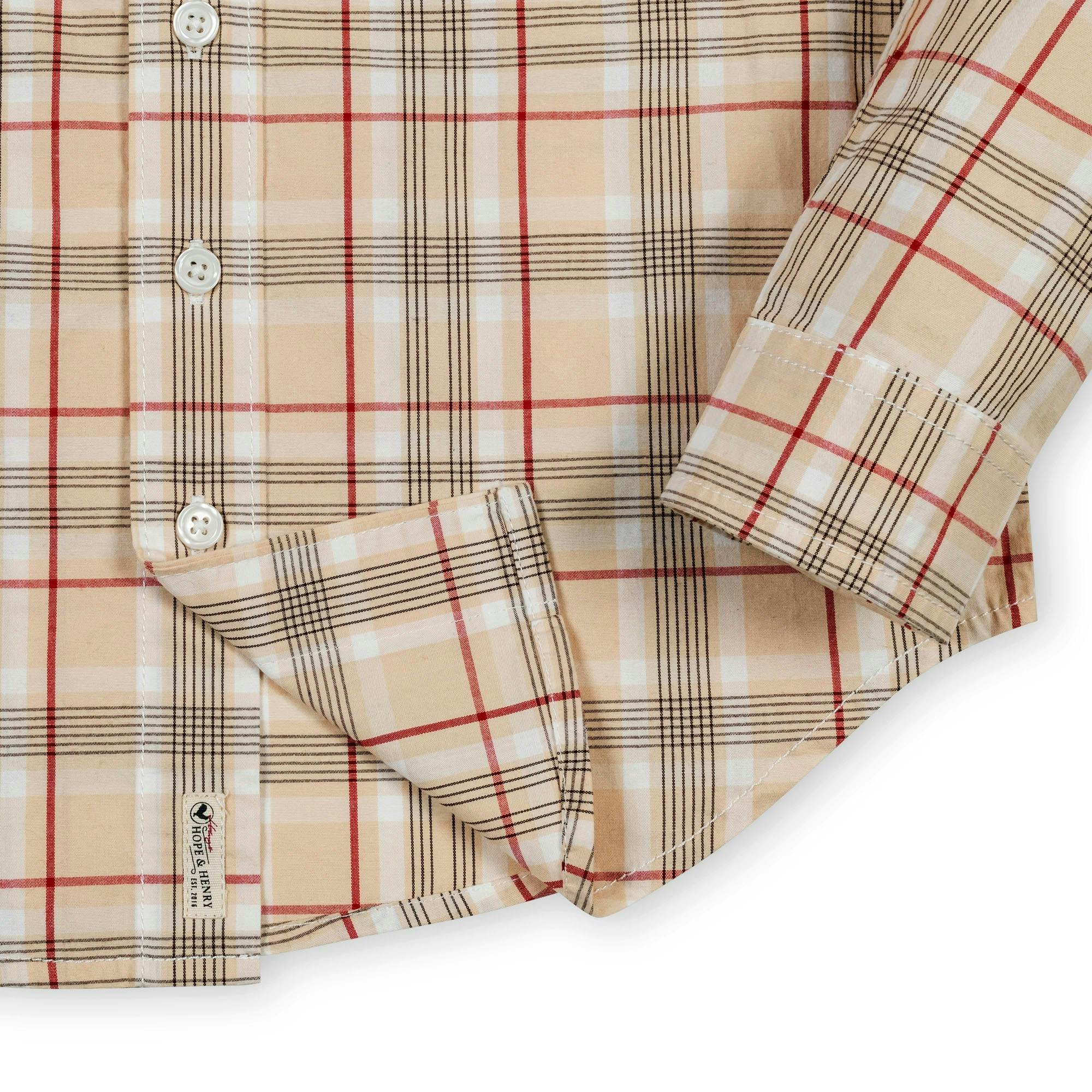Organic Stretch Poplin Shirt