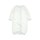 Organic Pima Baby Gown Baby Blue