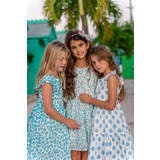 Damask Summer Tier Dress