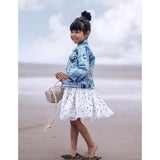 All About The Patch Crop Denim Jacket