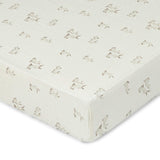 Avery Bunny Organic Cotton Fitted Crib Sheet
