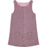 Hana Dress | Pink Houndstooth