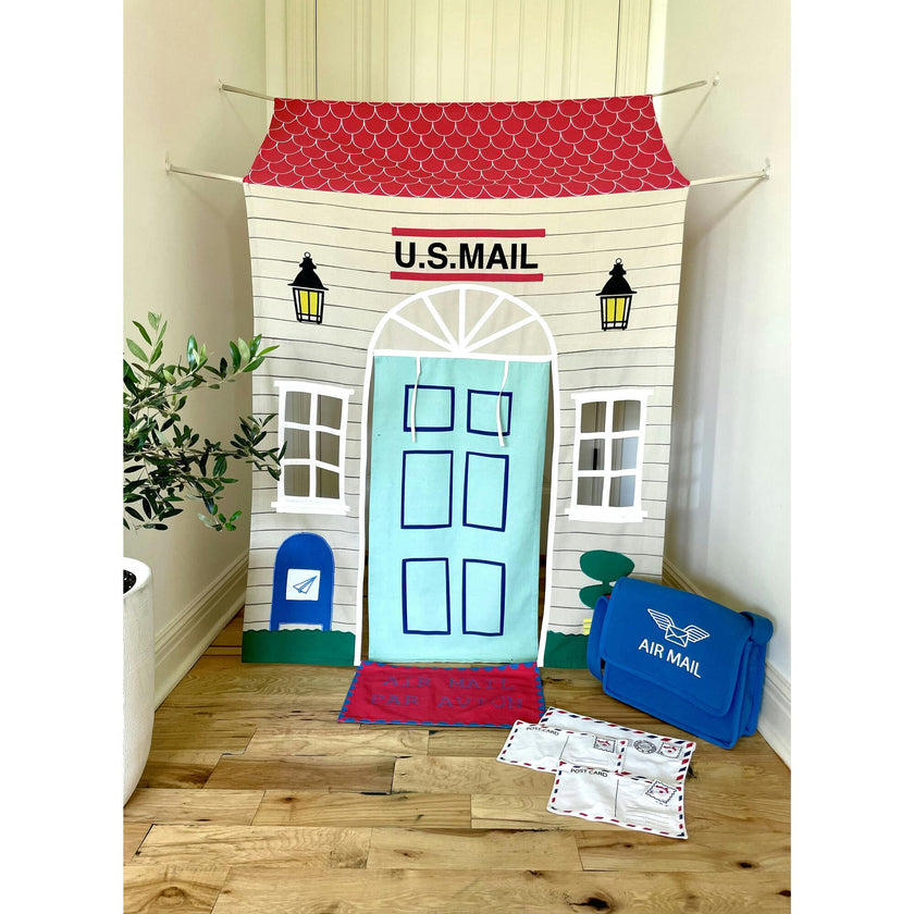 Post Office Doorway Tent with Play Accessories