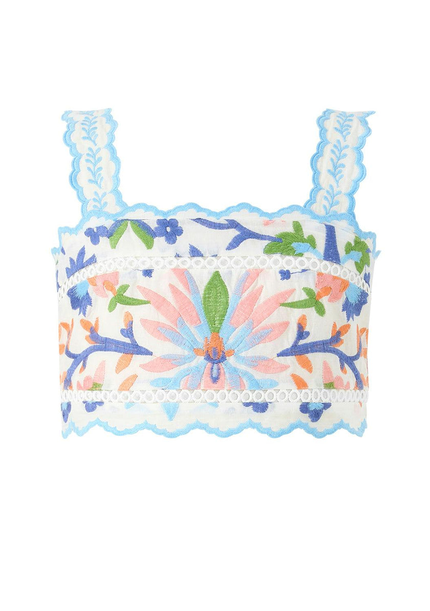 Sarah Embroidered Top