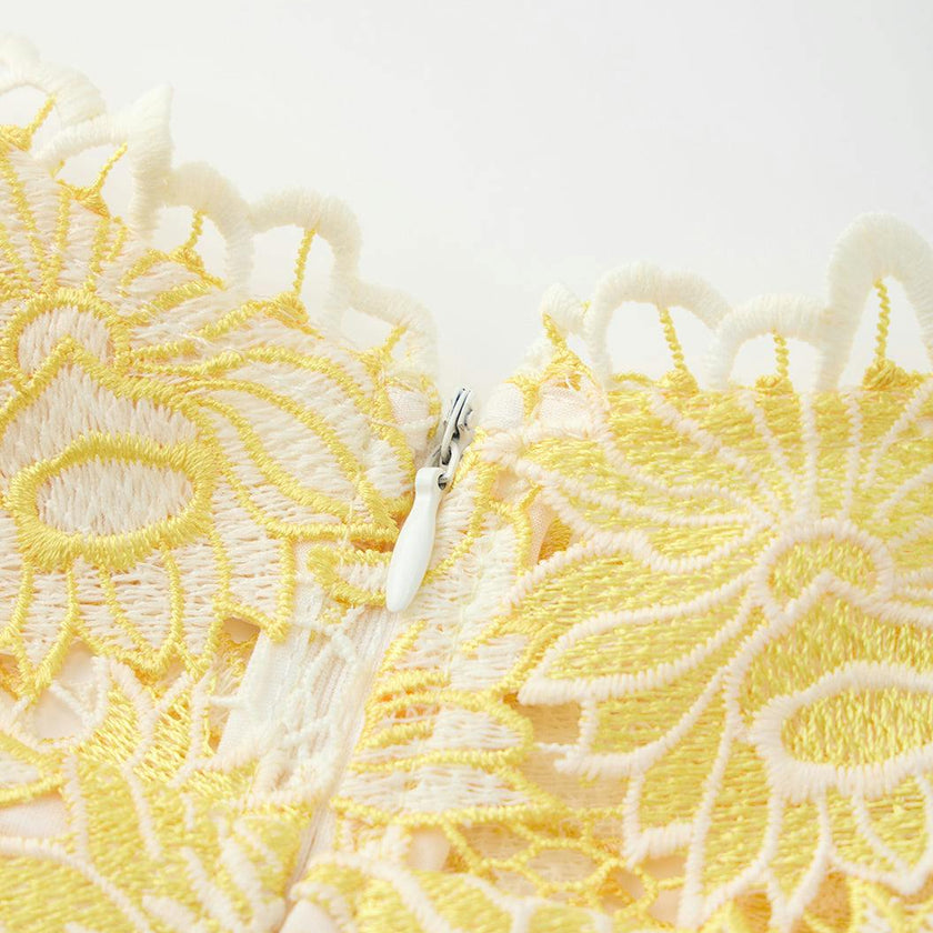 Cassandra Embroidered Mini Dress (Baby)