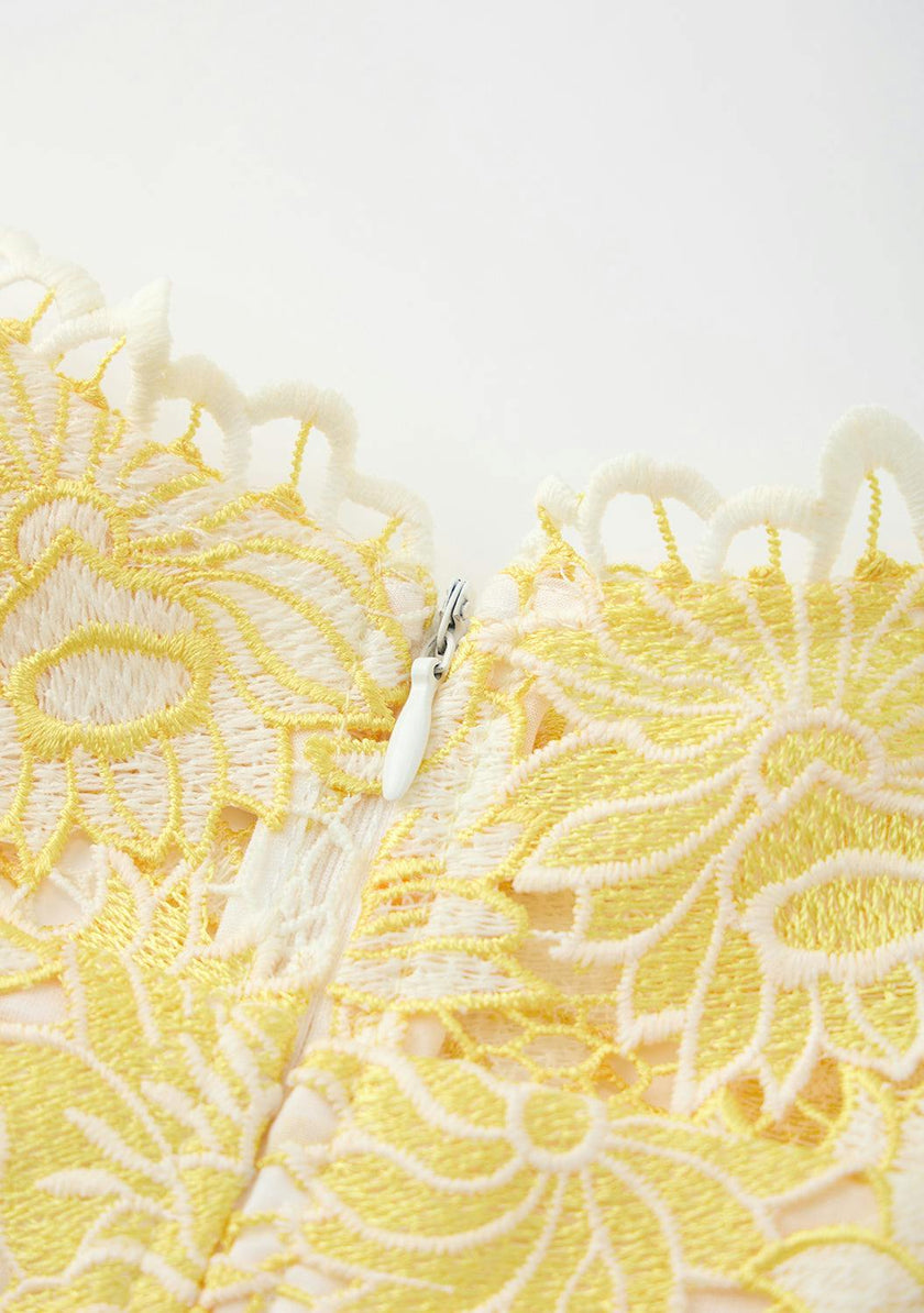 Cassandra Embroidered Mini Dress (Baby)