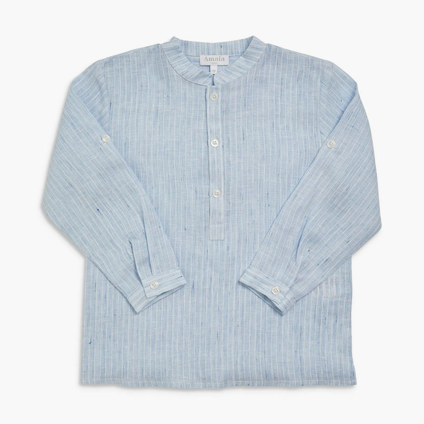 Pereprine Shirt Sky Blue Stripe