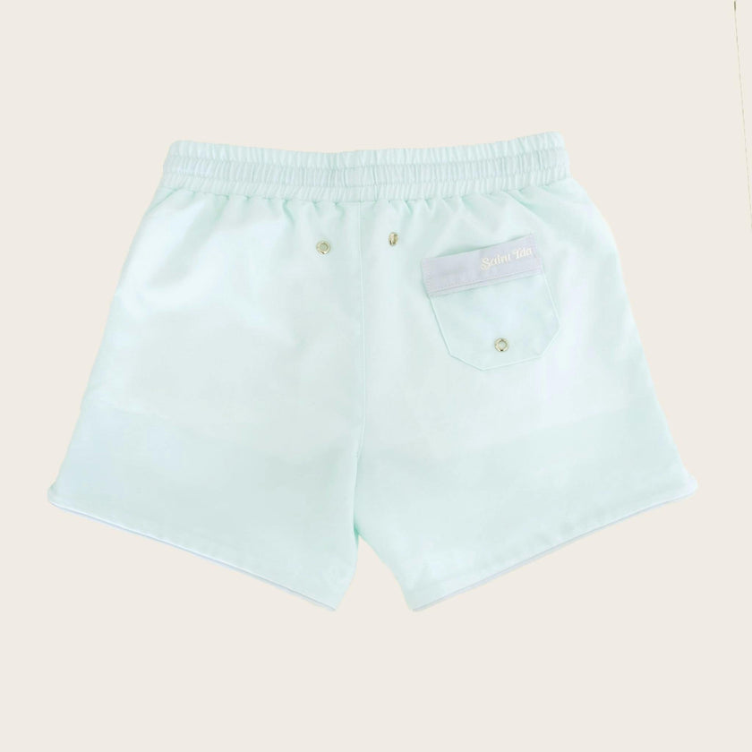 Coral Sea Blue Swim Shorts