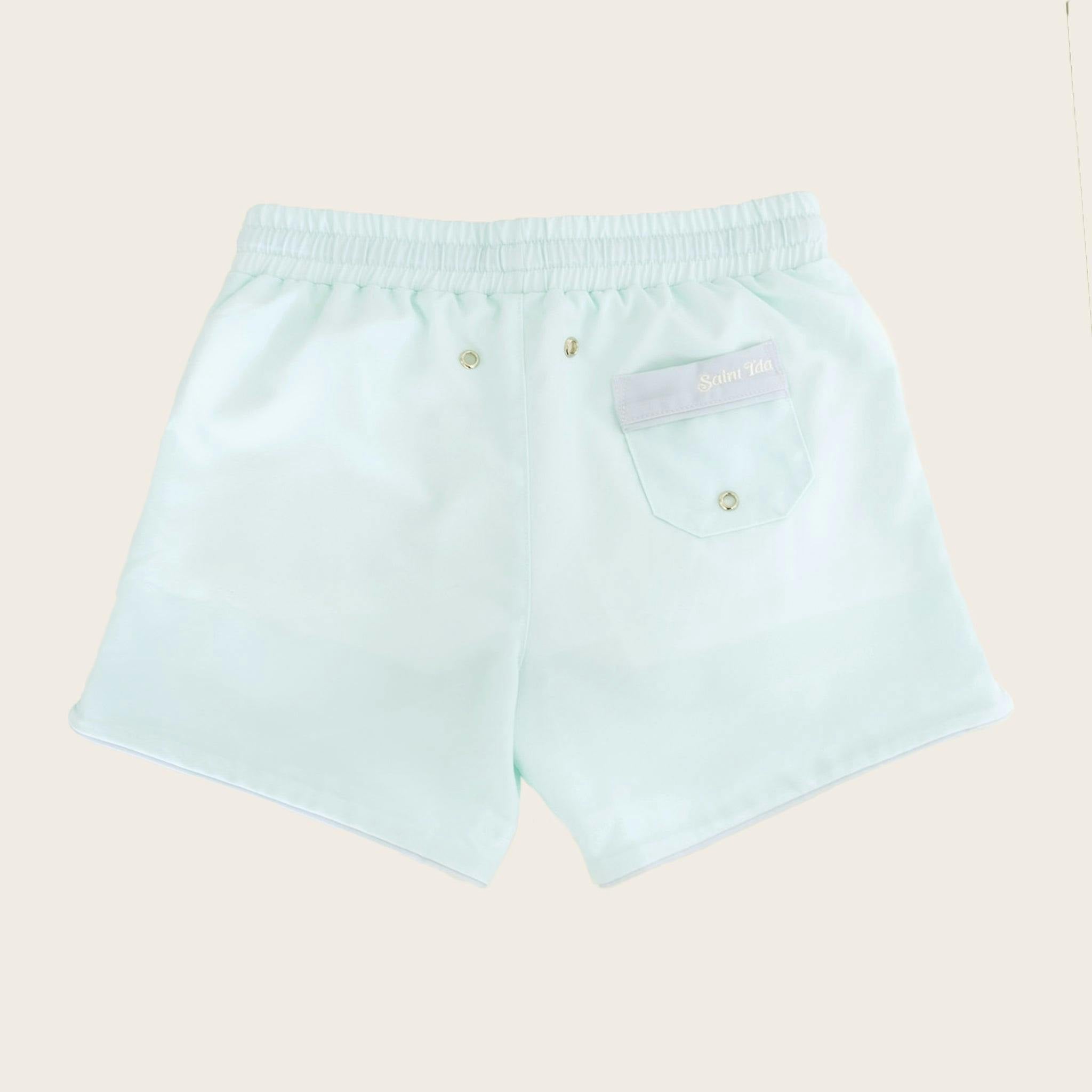 Coral Sea Blue Swim Shorts