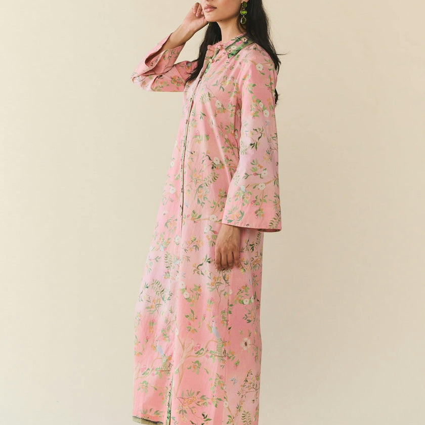 Birdie Dress, Peony Peacock x Larsen McDowell