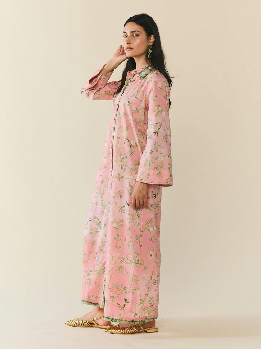Birdie Dress, Peony Peacock x Larsen McDowell
