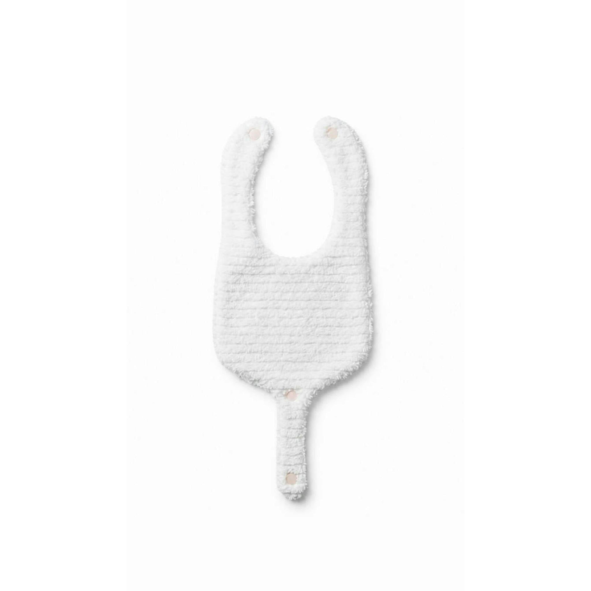 Soothe and Snap Pacifier Bib-Antique Rose