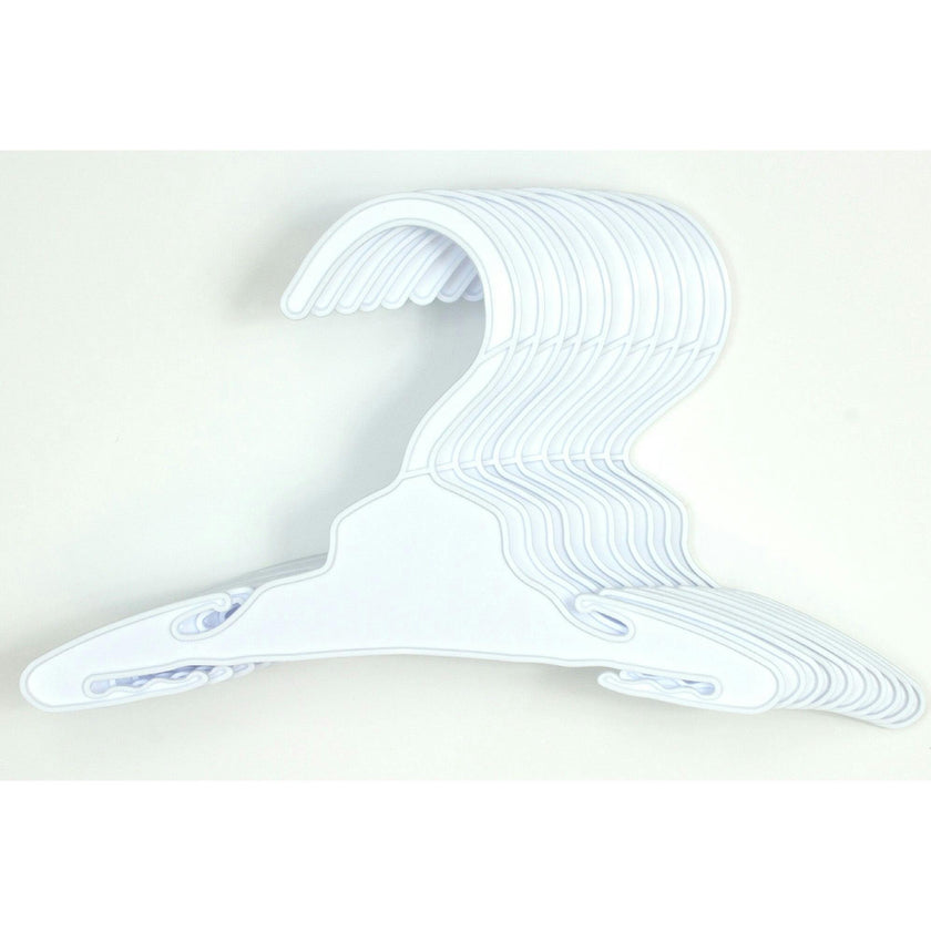 Sophia’s 7 1/2" Plastic Hangers 10 Pack Set for 18" Dolls, White