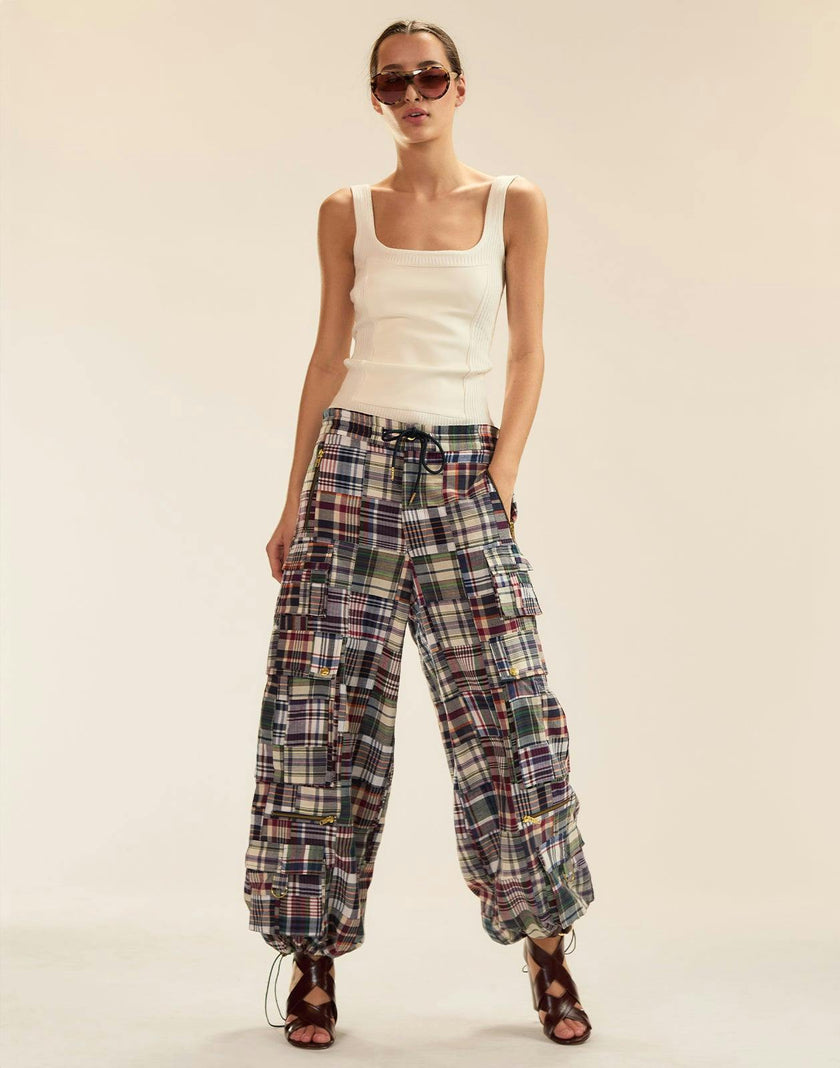Tribeca Vegan Leather Combo Top