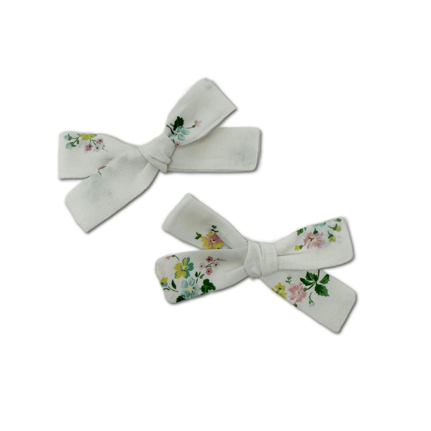 LuluLuvs Skinny Ribbon Pigtail Bows