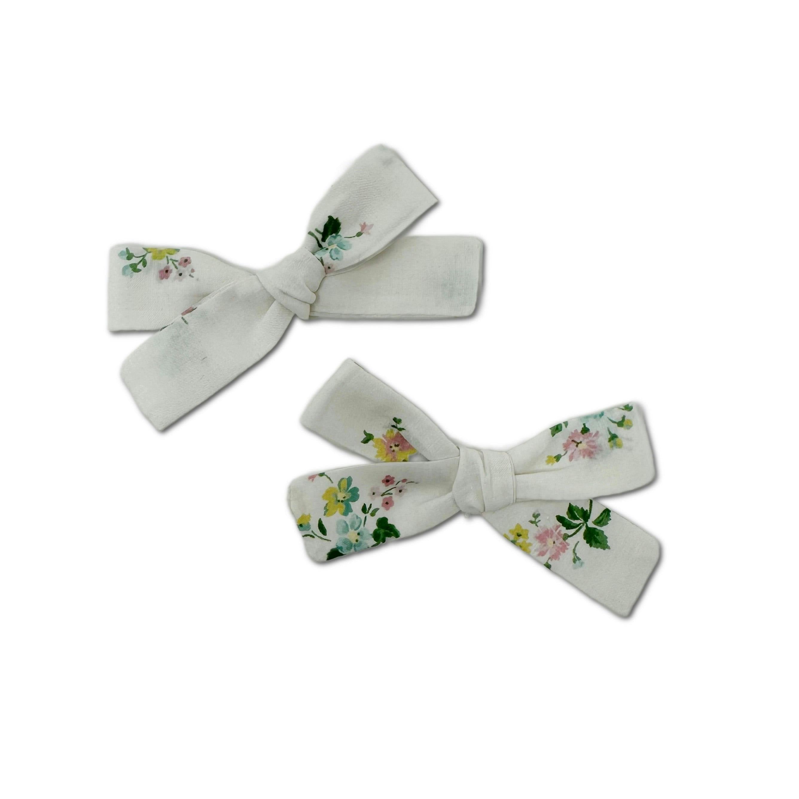 LuluLuvs Skinny Ribbon Pigtail Bows