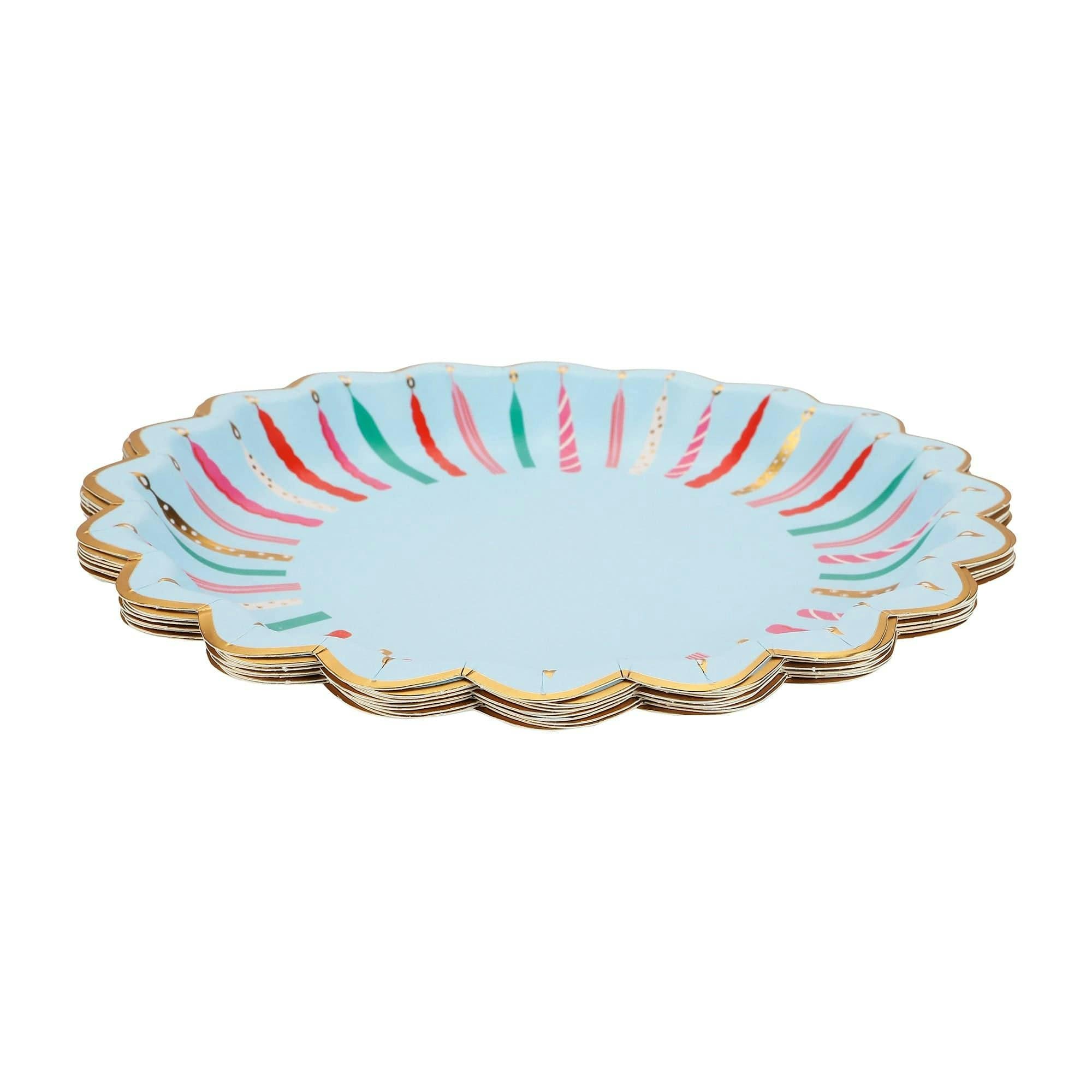 Birthday Candles Dessert Plates (10 count)