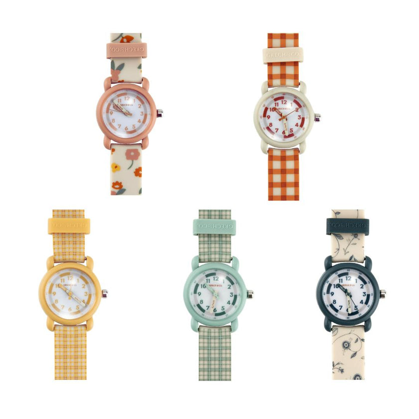 Classic Watches | Silicone + Stainless Steel | Lille Cottage Club